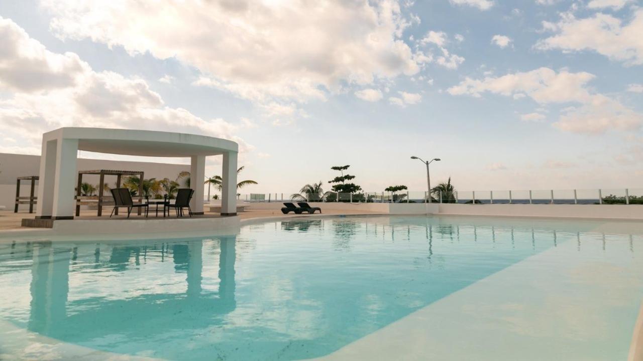 Confortable Casa En Cozumel, Condominio Con Vista Al Mar # 28 Luaran gambar