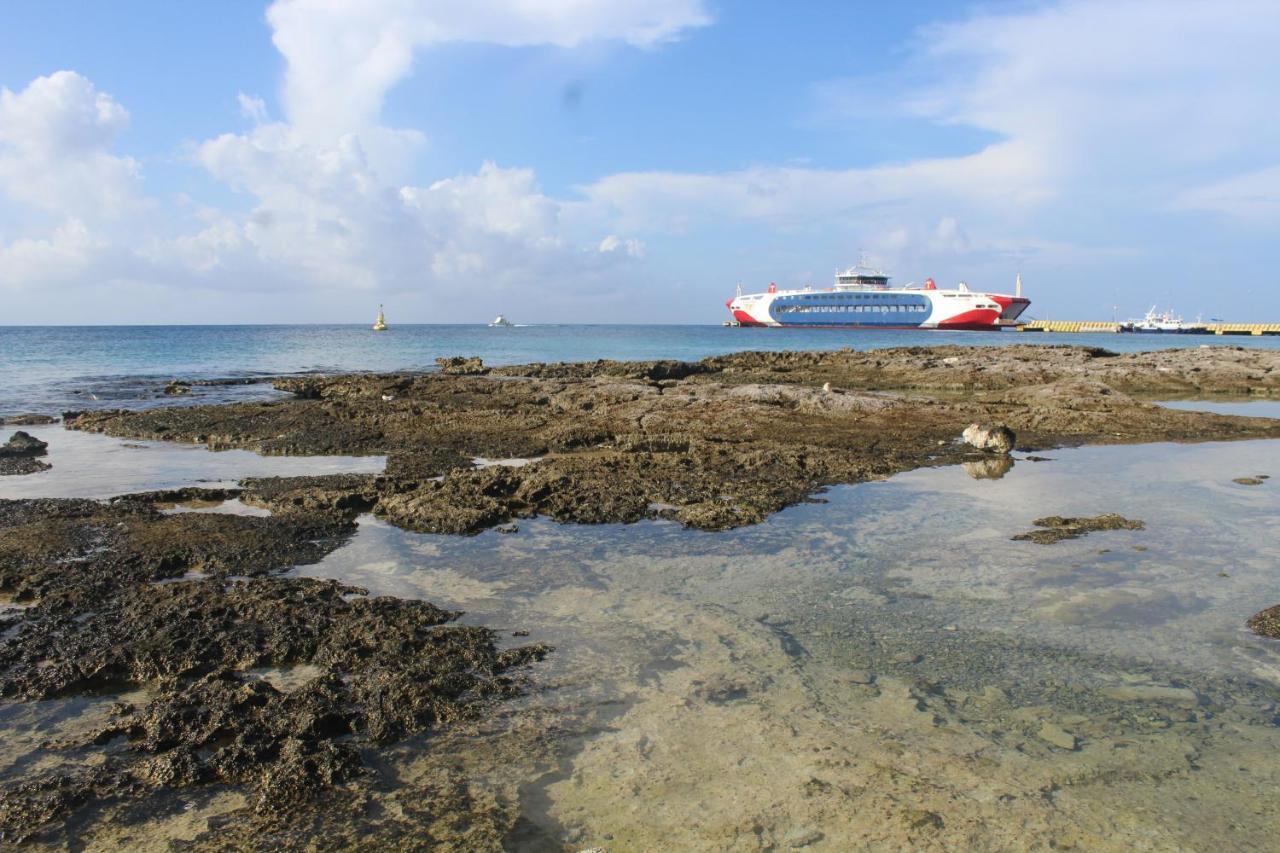 Confortable Casa En Cozumel, Condominio Con Vista Al Mar # 28 Luaran gambar