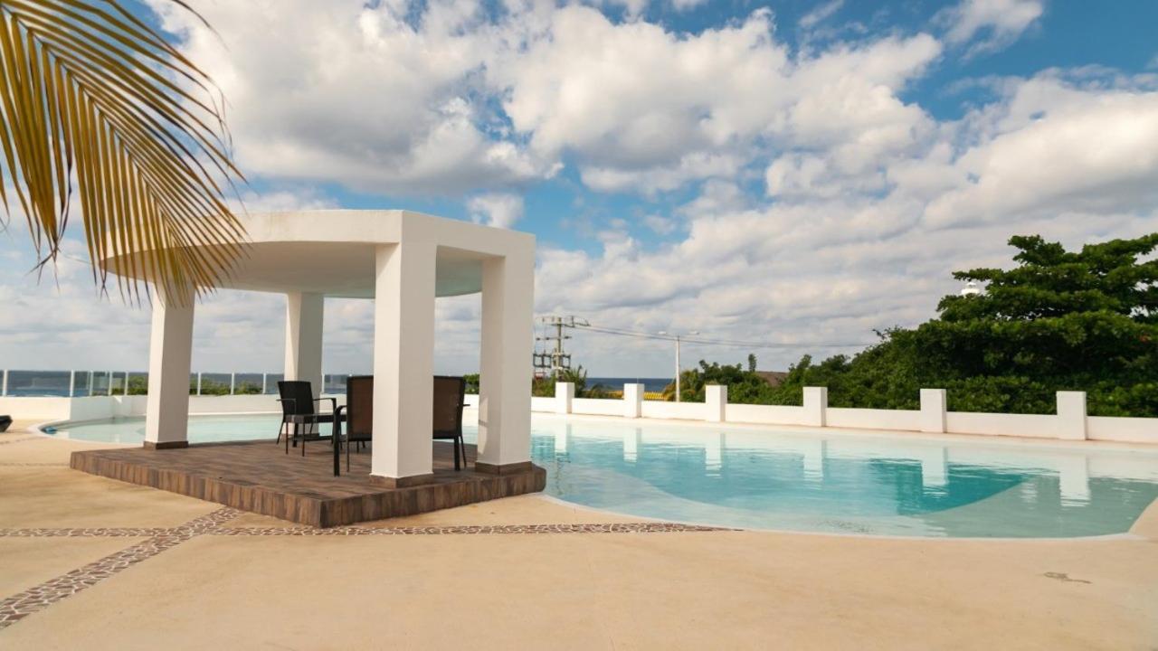 Confortable Casa En Cozumel, Condominio Con Vista Al Mar # 28 Luaran gambar
